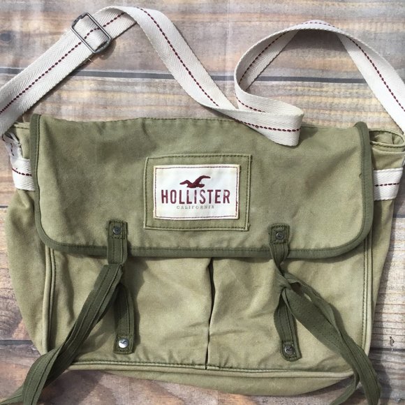 army green messenger bag